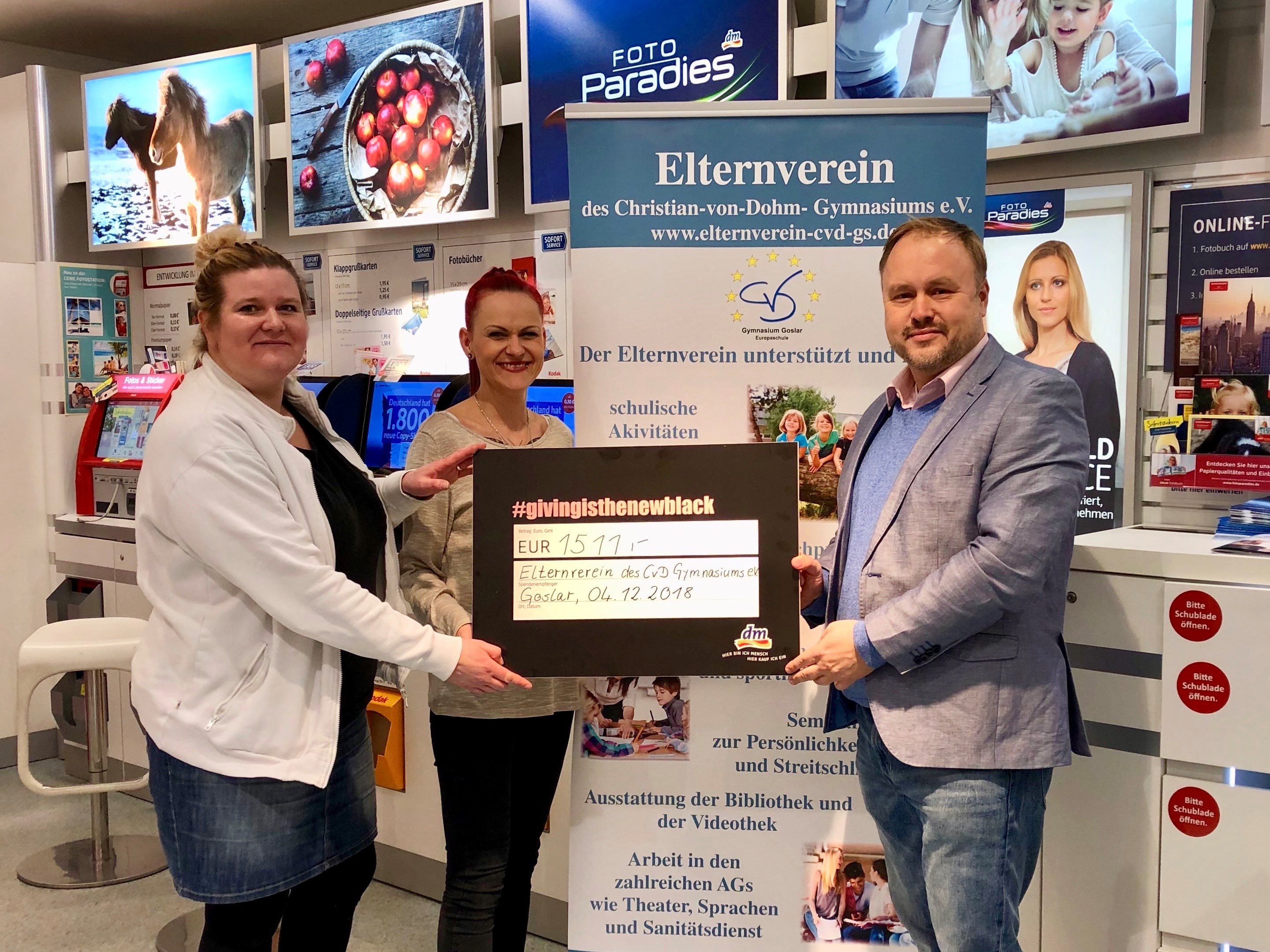 2b Projekte Spende dm 2018
